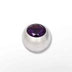 Top Amethyst 6mm matt Kugel