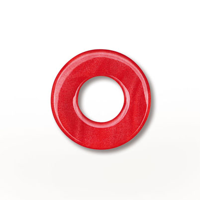 Acrylscheibe 16mm rot