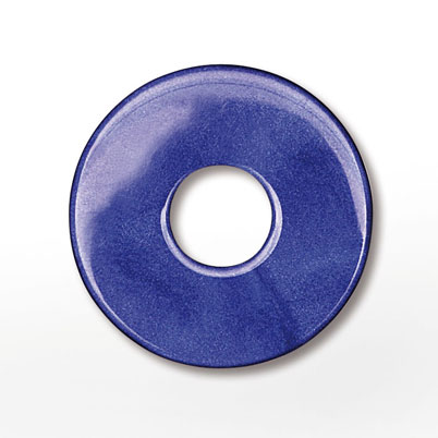 Acrylscheibe 22mm blau
