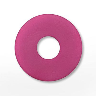 Acrylscheibe eismatt pink 22mm