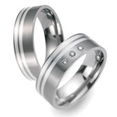Titanringe 50958/51106 Silber