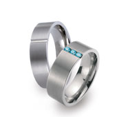 Titanringe 51424/50975 blau