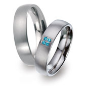 Titanringe 51813/51675 blau