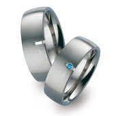 Titanringe 51739 blau