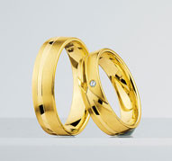 Trauringe Gelbgold Alicante