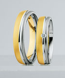 Trauringe Weissgold/Gelbgold St. Gallen