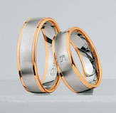 Trauringe Weissgold/Rotgold Stuttgart