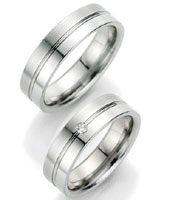 Edelstahlringe "bruno banani" 871120/871130