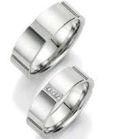 Edelstahlringe "bruno banani" 871060/871070