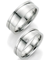 Edelstahlringe "bruno banani" 871080/871090