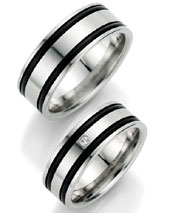 Edelstahlringe "bruno banani" 871160/871170