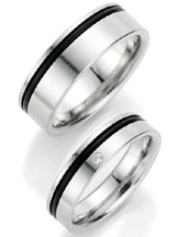 Edelstahlringe "bruno banani" 871180/871190