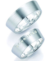 Silberringe "bruno banani" 910370/910360