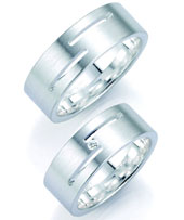 Silberringe "bruno banani" 910390/910380