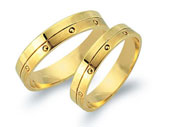 Trauringe Gelbgold Gussew