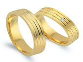 Trauringe Gelbgold Helgoland