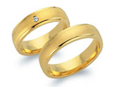 Trauringe Gelbgold Horn