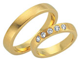 Trauringe Gelbgold Jena