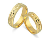 Trauringe Gelbgold Korfu