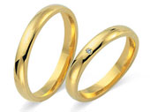 Trauringe Gelbgold Luxemburg