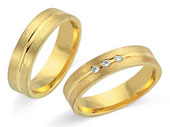 Trauringe Gelbgold Monaco