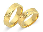 Trauringe Gelbgold Nizza