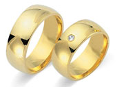 Trauringe Gelbgold Osaka
