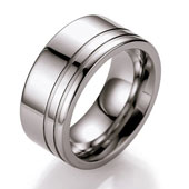 Edelstahlring Brilliance ST151