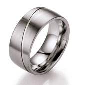 Edelstahlring Brilliance ST154
